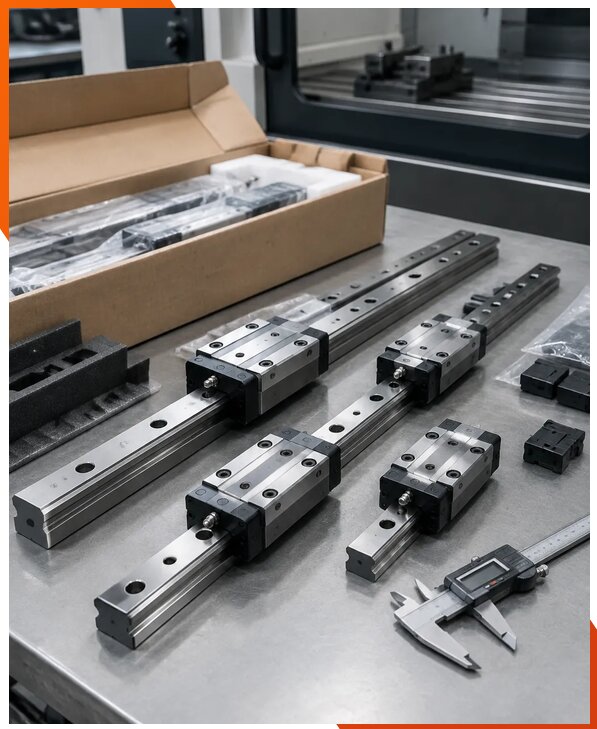 Поставка линейных направляющих для станков в Губкине